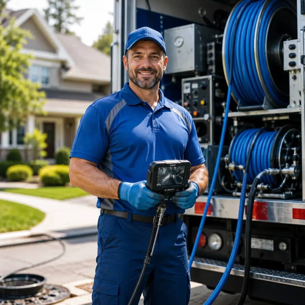 Local outdoor drain cleaning specialists in Baldwin Place, NY